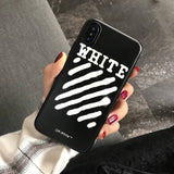 SPRAY-PAINTED OFF-WHITE PHONE CASE